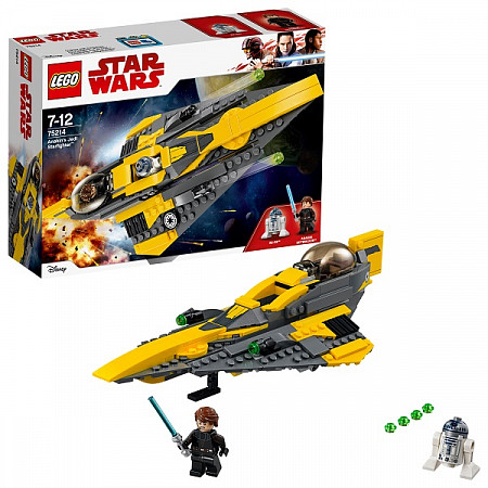 Конструктор LEGO Star Wars Звёздный истребитель Энакина 75214