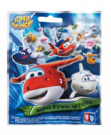 Мини-фигурка Super Wings Суперкрылья с наклейками EU720900