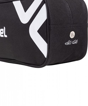 На картинке изображен Сумка для обуви Jogel JSB-1803-061 black/white Сумка для обуви Jogel JSB-1803-061 black/white