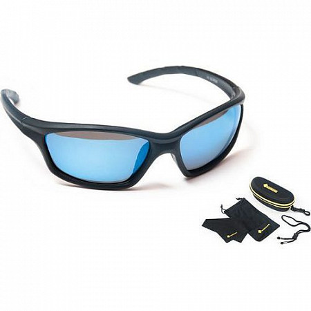 На картинке изображен Очки поляризационные в чехле Tagrider GLTR 038 BL/M Очки поляризационные в чехле Tagrider GLTR 038 BL/M