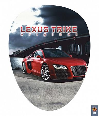 Трехколесный велосипед RT Lexus Trike original Grand Print Deluxe New Design 2014 red