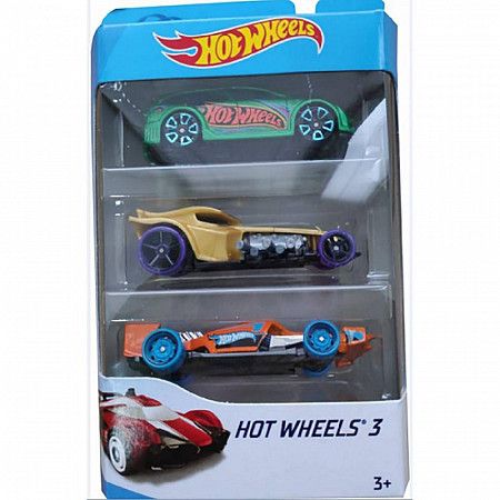 Набор машинок Hot Wheels 3 шт. (K5904) №11