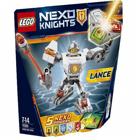 Конструктор LEGO NEXO KNIGHTS Боевые доспехи Ланса 70366