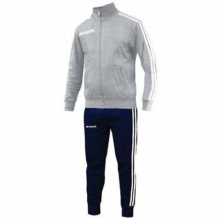 Спортивный костюм Givova Tuta Scuola Junior LF31 grey/blue