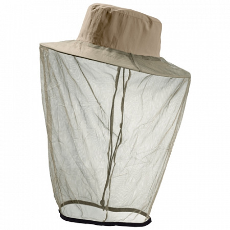 На картинке изображен Шляпа летняя мужская Jack Wolfskin Lakeside Mosquito Hat sand dune Шляпа летняя мужская Jack Wolfskin Lakeside Mosquito Hat sand dune