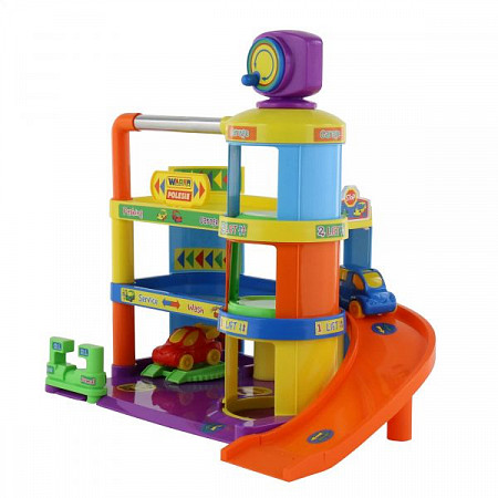 Гараж Полесье Беби с автомобилями 40381