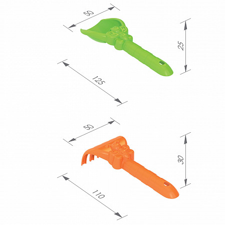 Набор Нордпласт для песка № 27 431727 pink