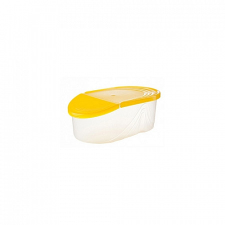 Емкость для сыпучих продуктов Berossi Wave 0,5 л lemon ИК34355000