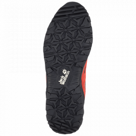 Ботинки мужские Jack Wolfskin Vojo Hike Xt Texapore Mid M dark orange / black