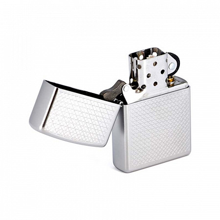 Зажигалка Zippo 205 Diamond Plate silver