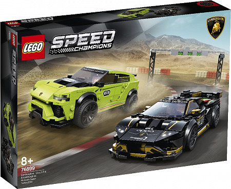 Конструктор LEGO Lamborghini Urus ST-X & Lamborghini Huracán Super Trofeo EVO 76899