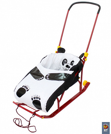 Матрасик для санок RT Панда black/white