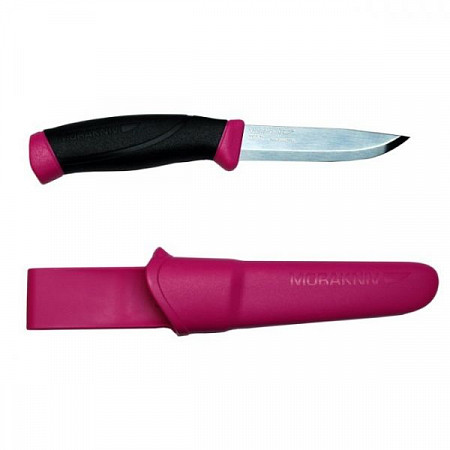 На картинке изображен Нож Morakniv Companion Magenta Нож Morakniv Companion Magenta
