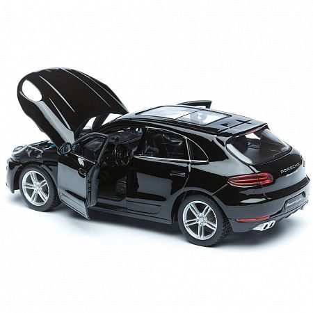 Машинка Bburago 1:24 Porsche Macan (18-21077) black