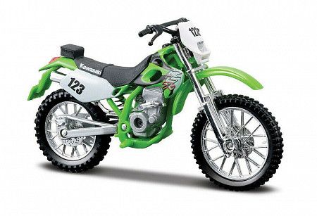 Масштабная модель мотоцикла Maisto 1:18 Kawasaki KLX 250SR (39300)