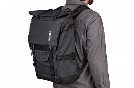 Рюкзак для фотоаппарата Thule Covert DSLR Rolltop Backpack TCDK101K black (3201963)