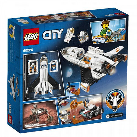 Конструктор LEGO City Шаттл для исследований Марса 60226