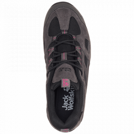 Полуботинки женские Jack Wolfskin Vojo Hike 2 Texapore Low W dark steel / black