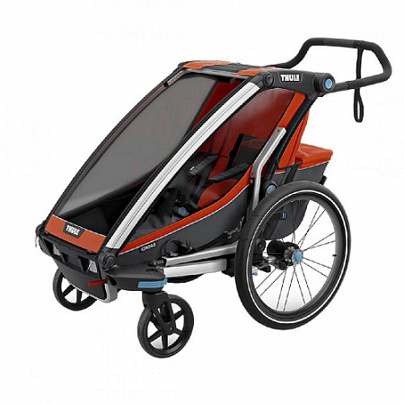 Детская мультиспортивная коляска Thule Chariot Cross1 dark orange (10202002)