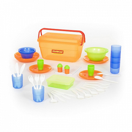 На картинке изображен Набор для пикника Полесье 52124 Набор для пикника Полесье 52124