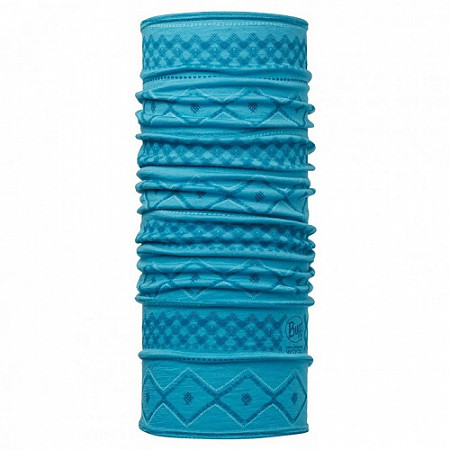 Шарф Buff Wool Rhoda Blue Capri blue