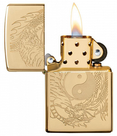 Зажигалка Zippo Tiger and Dragon Design 49024