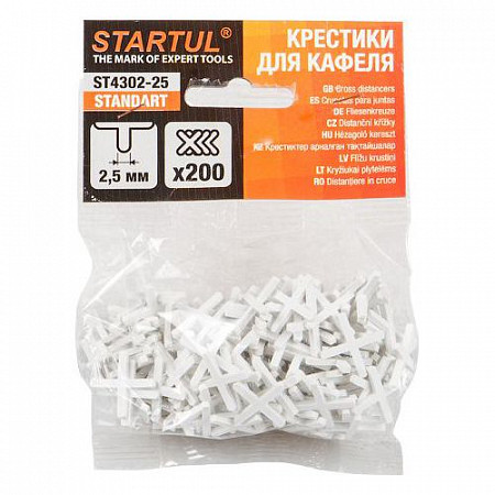 Крестики для кафеля Startul 0,2 см (200 штук) ST4302-20