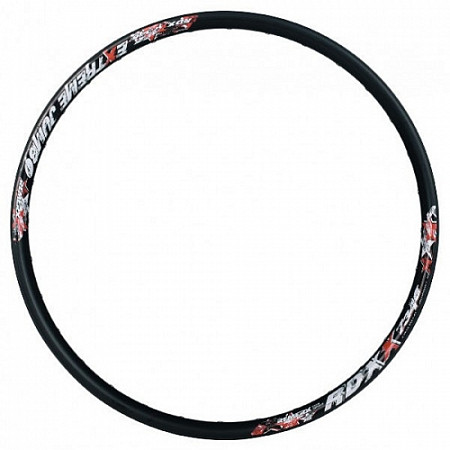 На картинке изображен Обод Remerx Extreme Jumbo 559x23 32 отверстия 702405 white Обод Remerx Extreme Jumbo 559x23 32 отверстия 702405 white