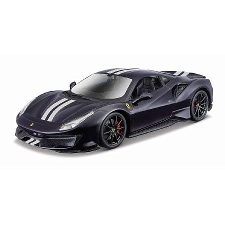 Машинка Bburago Ferrari 488 Pista (18-26026) black