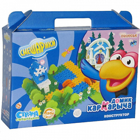 Конструктор Полесье Смешарики Домик Кар-карыча 9301