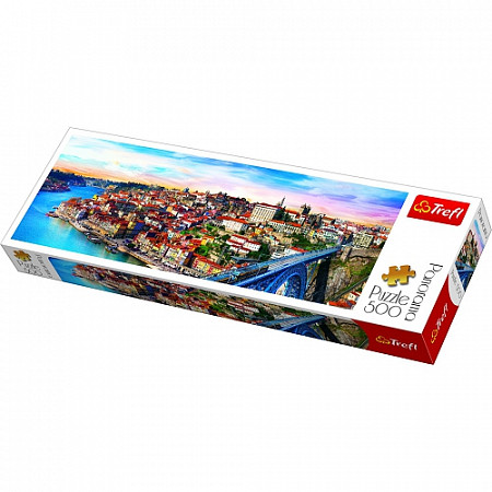 На картинке изображен Пазл Trefl Порту, Португалия 29502 Пазл Trefl Порту, Португалия 29502