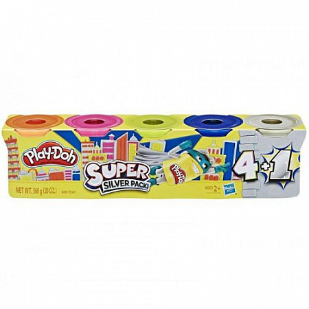 Набор для лепки Play-Doh Промо-набор 4+1 (E8142)