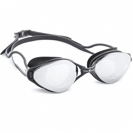 На картинке изображен Очки для плавания Mad Wave Vision black Очки для плавания Mad Wave Vision black