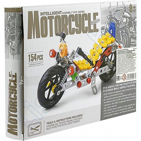 Конструктор UniToys Motorcycle Мотоцикл (440)