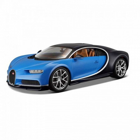 Модель автомобиля Bburago 1:18 Bugatti Chiron (18-11040) в асс.