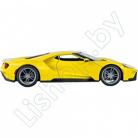 Масштабная модель автомобиля Maisto 1:18 Ford GT 2017 (31384) yellow
