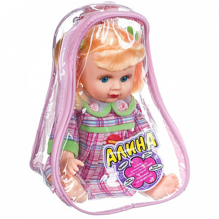 Кукла Play Smart Алина с хвостиками в сумке 5076