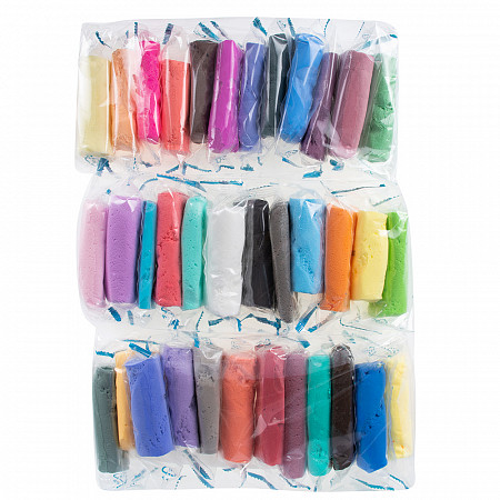 На картинке изображен Набор для лепки Genio Kids Легкий пластилин 36 цветов TA1722 Набор для лепки Genio Kids Легкий пластилин 36 цветов TA1722