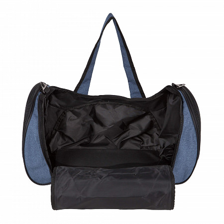 Дорожная сумка Polar П9013 grey/blue