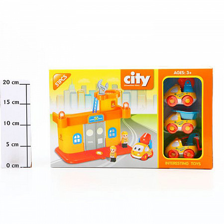 Игровой трек-конструктор Shantou Gepai Engineering Series (51 дет) FJ-6018K