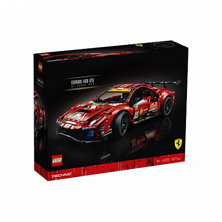 Конструктор LEGO Спортивный автомобиль Ferrari 488 GTE AF Corse #51 42125