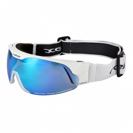 На картинке изображен Очки-маска горнолыжные Relax white HTG34A Очки-маска горнолыжные Relax white HTG34A