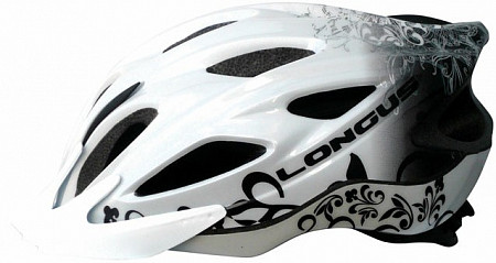 Велошлем Longus Lyra Plus Lady Black-White 364099