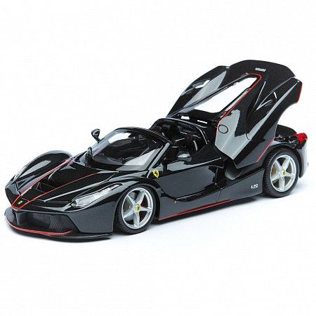 Машинка Bburago 1:24 Ferrari LaFerrari Aperta (18-26022) black
