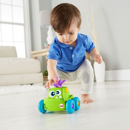 Машинка Fisher Price Нажми и запусти Монстрик DRG16 DRG15