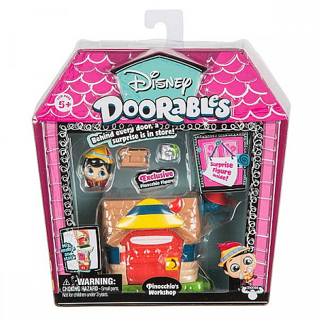 На картинке изображен Мини-набор сюрприз Moose Disney Doorables 2 фигурки 69406 Мини-набор сюрприз Moose Disney Doorables 2 фигурки 69406