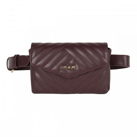Сумка поясная Pola 81035 burgundy