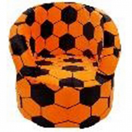 Игуршка мягконабивная Футбол 2+2 Black/Orange