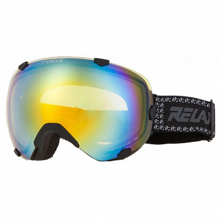 На картинке изображен Маска горнолыжная Relax black HTG45 Маска горнолыжная Relax black HTG45