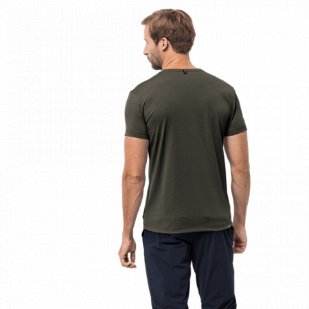 Футболка мужская Jack Wolfskin Jwp T M green pine